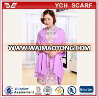 Nice handfeel stoles shawls, Plain pashmina shawl